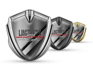 Domed 3d Badge Pro Style Stainless Steel 3D